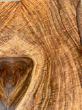 Spalted Curly Mango Electric Top 2@24”x8 3/4”x1/2”