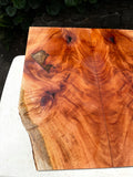 Curly Cuban Mahogany Electric Drop Top guitar set 2@24”x8-11.5”x3.5-4mm
