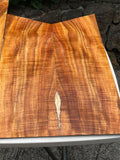 4A Curly Hawaiian Koa Jumbo Guitar 4 piece set