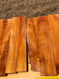 Reclaimed Curly Hawaiian Koa Boards 9@21-23”x1.5-4”x1”