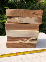 Curly Koa Knife handle turning blocks 6@10”x4.5”x2”