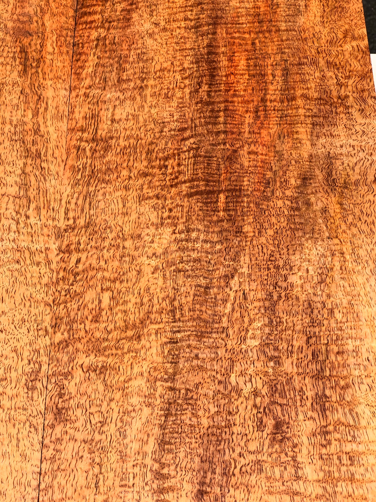 Ultra curly mango electric guitar top 2@22.5”x8.5”x12mm