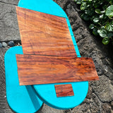 Curly Koa Parlor Guitar 4 piece
