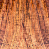 Curly Koa Parlor Guitar 4 piece