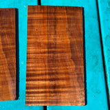 Curly Koa Instrument Grade Guitar/Ukulele Headplates