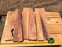 Reclaimed Curly Koa boards 7@20-23”x2-4”x1”