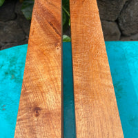 Curly Koa pool cue turning blanks