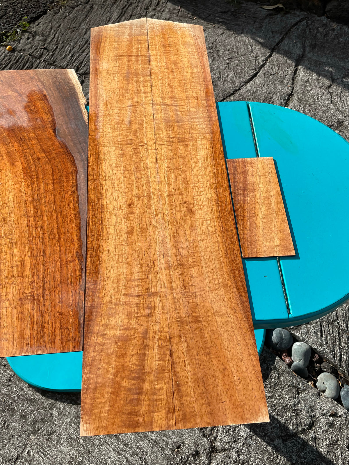 C1/OOO Classical guitar Curly Koa 5 piece set