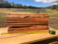 Reclaimed Curly Hawaiian Koa Boards 9@21-23”x1.5-4”x1”