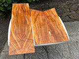 4A Curly Hawaiian Koa Jumbo Guitar 4 piece set