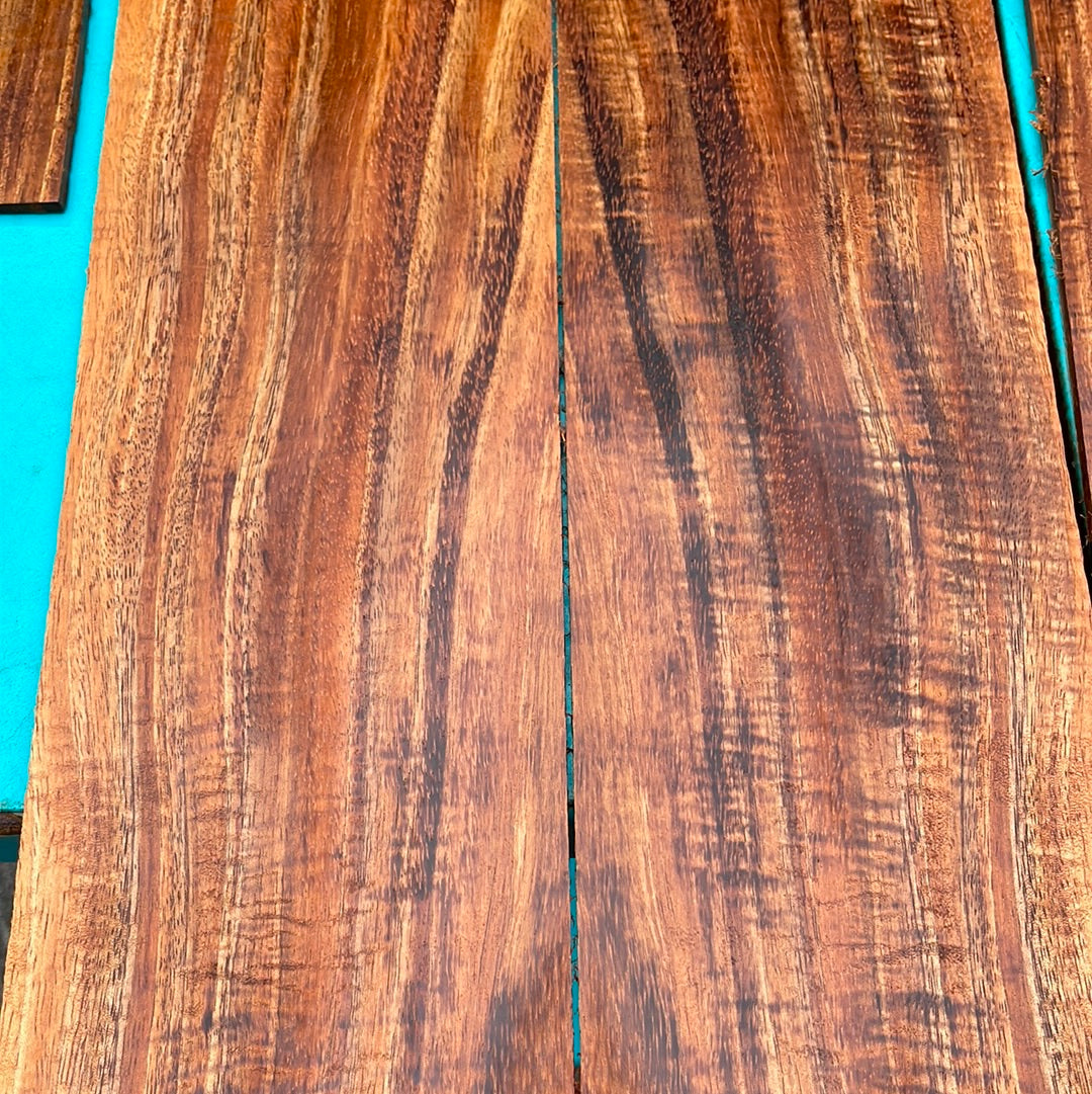 4A Curly Koa Jumbo Guitar 4 piece set