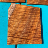 Curly Koa Instrument Grade Guitar/Ukulele Headplates