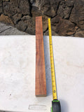 Curly Koa Pool Cue Turning Blank 24”x1 7/8”x1 7/8”