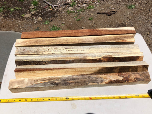 Hawaiian Monkeypod Pool Cue Turning Blanks (24” x 1 5/8” x 2”)