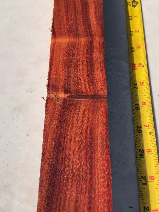 Curly Koa Pool Cue Turning Blank 24”x1 7/8”x1 7/8”