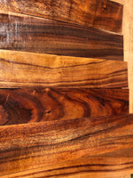 Reclaimed Curly Koa boards 8@10-23”x3-5.5”x1”