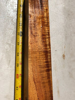 Curly Koa Pool Cue Turning Blank 11.5”x2”x1 7/8”