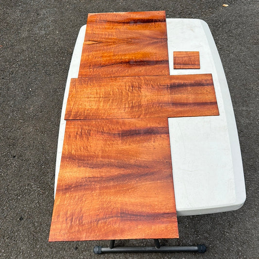 3A Koa Soprano/Concert Ukulele 6pc set