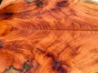 Curly Cuban Mahogany Electric Drop Top guitar set 2@24”x8-11.5”x3.5-4mm