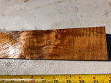 Curly Koa Pool Cue Blank 14 3/4”x2”x1 7/8”