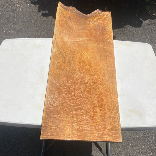 Single Piece Curly Mango Electric Guitar Top 28-32 3/4”x11 3/8”x12mm