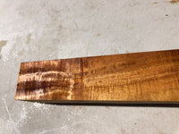 Curly Koa Pool Cue Blank 14 3/4”x2”x1 7/8”