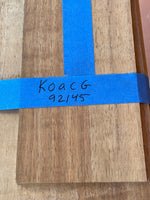 C1/OOO Classical guitar Curly Koa 5 piece set