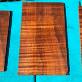 Curly Koa Instrument Grade Guitar/Ukulele Headplates