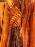 Reclaimed curly Koa boards 5@21-23.5”x2.5-5”x1”