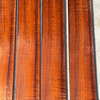 Figured Koa ukulele fret board