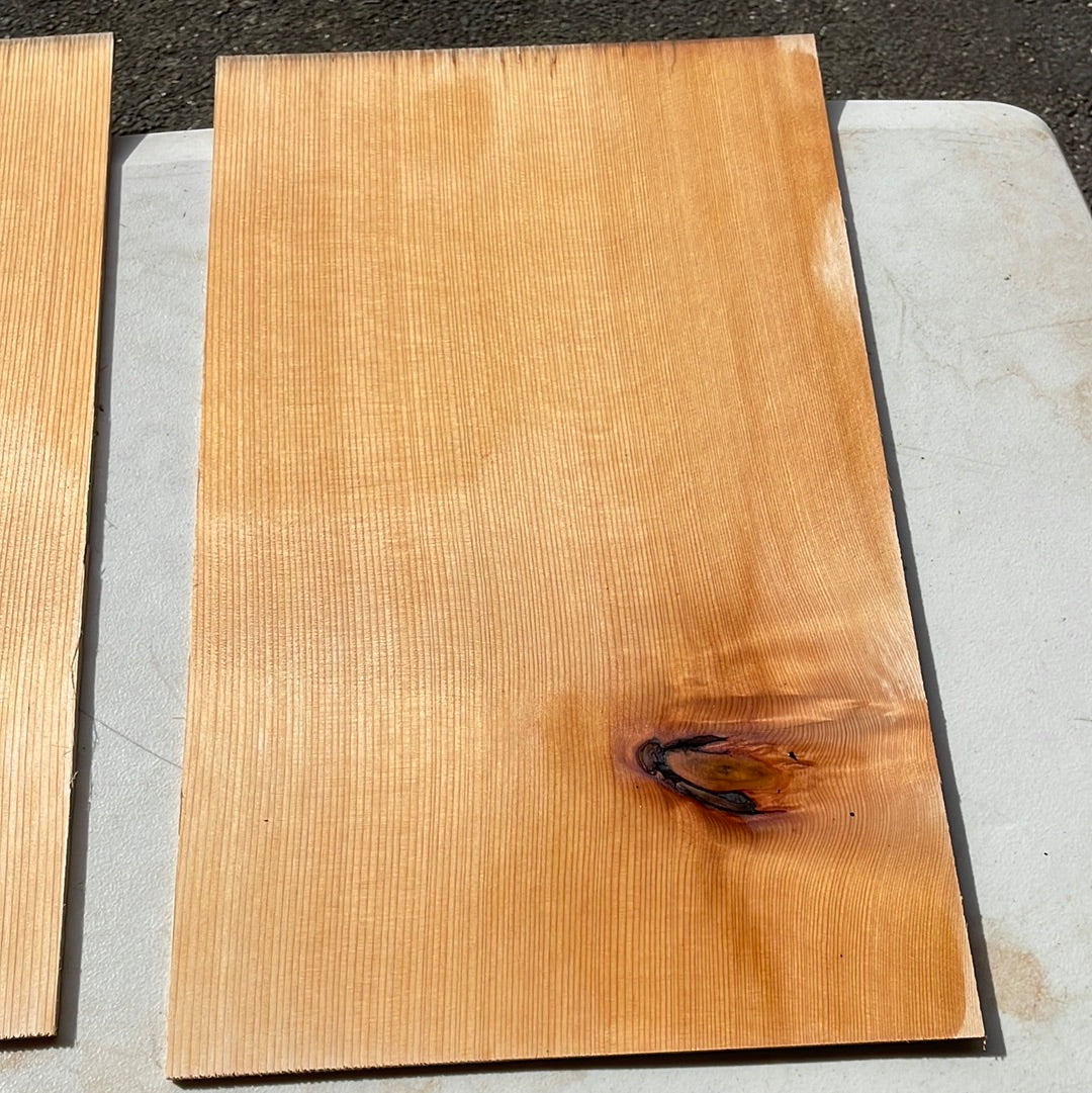 Reclaimed Western Red Cedar Single piece Tenor Ukulele top