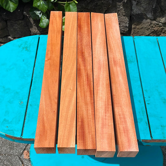 Cuban Mahogany Pool Cue Turning Blank