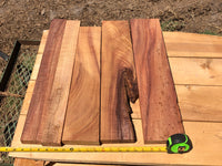 Reclaimed curly Koa boards 5@21-23.5”x2.5-5”x1”