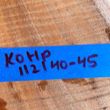 Curly Koa Instrument Grade Guitar/Ukulele Headplates