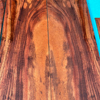 Curly Koa Parlor Guitar 4 piece