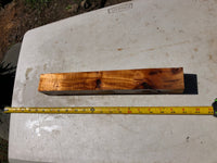 Curly Koa Pool Cue Blank 14 3/4”x2”x1 7/8”