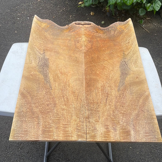 Curly Mango Electric Guitar Drop Top 2@28-32 3/4”x11 1/4”x11mm