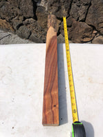 Curly Koa Pool Cue Turning Blank 24”x1 7/8”x1 7/8”