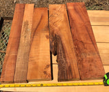 Reclaimed curly Koa boards 5@21-23.5”x2.5-5”x1”