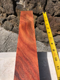 Curly Koa Pool Cue Turning Blank 24”x1 7/8”x1 7/8”