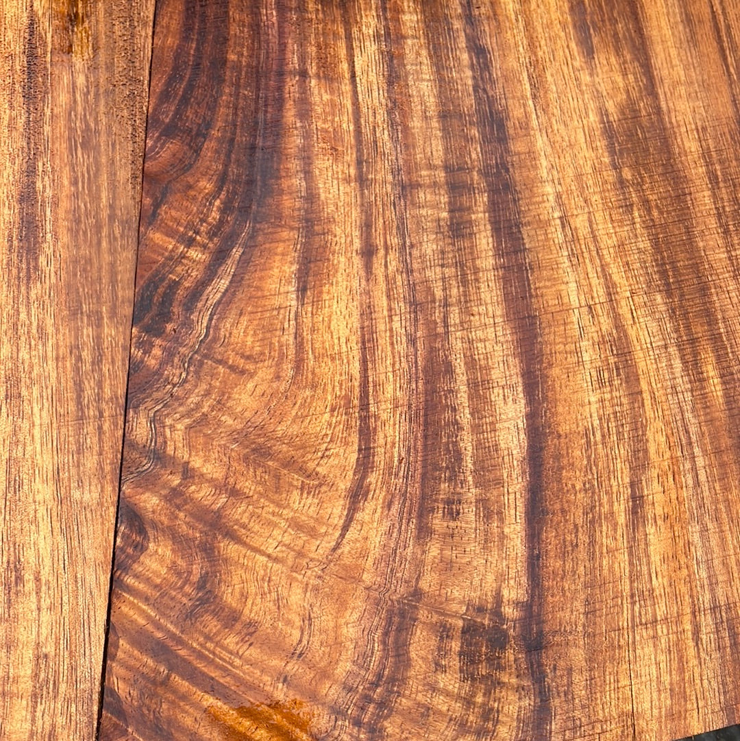 3A Curly Koa Jumbo Guitar 4 piece set