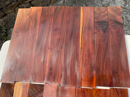 Milo ukulele fret board blank