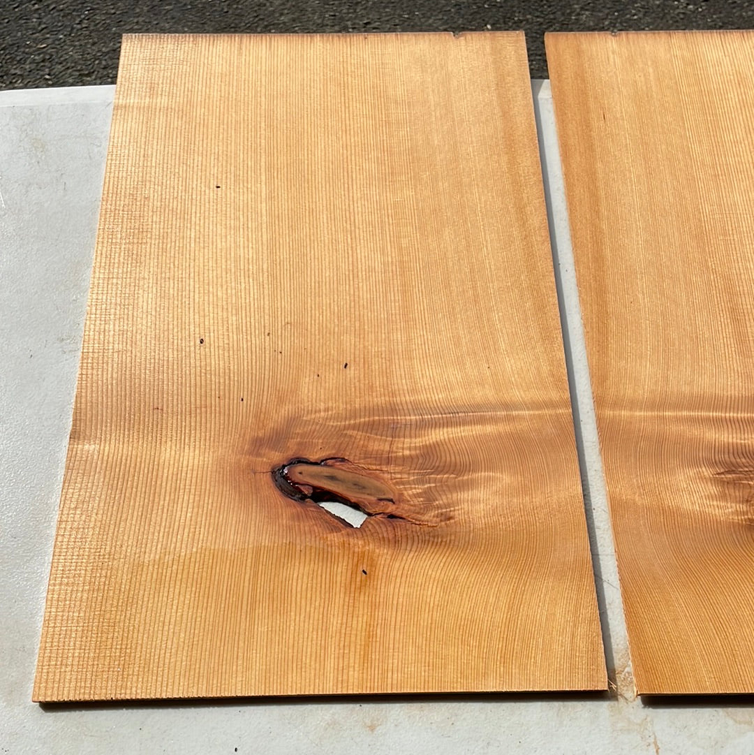 Reclaimed Western Red Cedar Single piece Tenor Ukulele top
