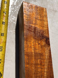 Curly Koa Pool Cue Turning Blank 11.5”x2”x1 7/8”