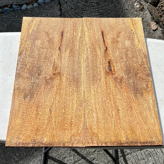 Curly Mango Electric Guitar Drop Top 2@28-32 3/4”x11 1/4”x11mm