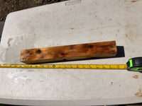 Curly Koa Pool Cue Blank 14 3/4”x2”x1 7/8”