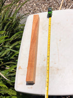Ultra curly pride of India spindle/pool cue turning blank 23”x7/4”x2”