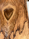 Spalted Curly Mango Electric Top 2@24”x8 3/4”x1/2”