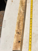 Curly Mango Pool Cue Blank 24”x2”x2”