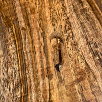 Curly Spalted Curly Mango Electric Guitar Drop Top 2@23-27”x10–12”x10mm